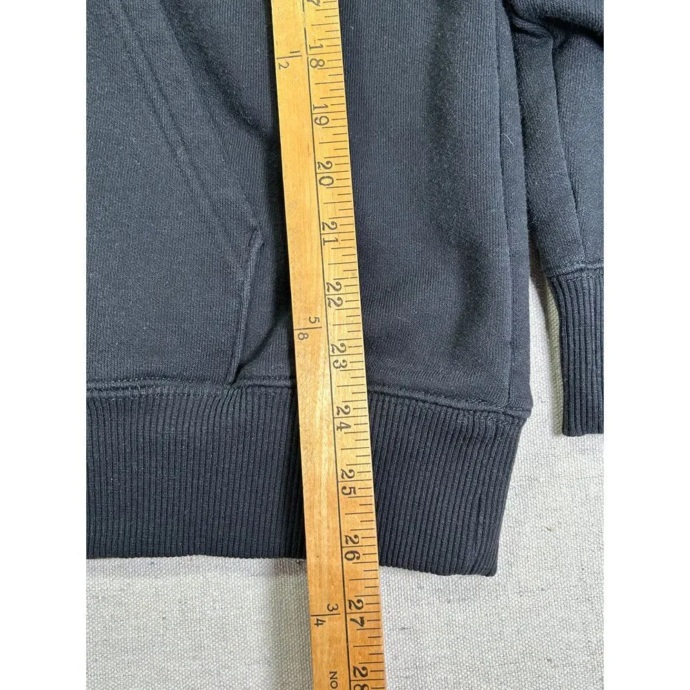 The North Face Men's Medium Black Pullover Hoodie Sweatshirt Half Dome Spell Out